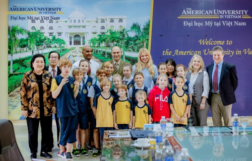 ADVANCING YOUTH CREATIVITY GLOBAL EDUCATION GROUP VISIT TO AUV
