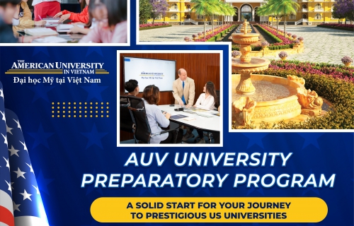 AUV UNIVERSITY PREPARATION PROGRAM - SOLID FOUNDATION FOR CONQUERING PRESTIGIOUS US UNIVERSITIES