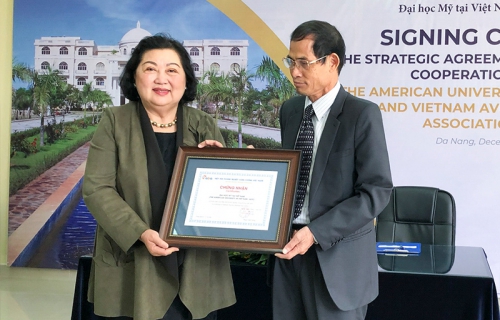The American University In Vietnam (AUV) And Vietnam Aviation Business Association (VABA) Sign Strategic Agreement For Comprehensive Cooperation