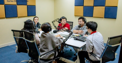 Podcast studio